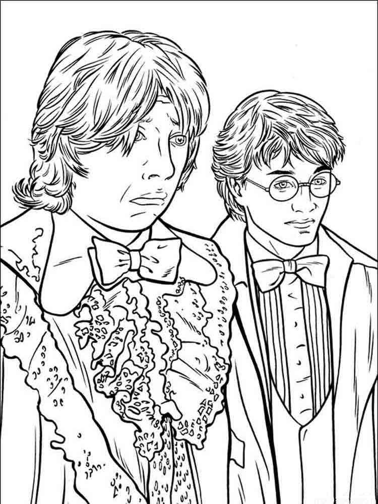 Harry Potter Coloring Pages for Adults 56