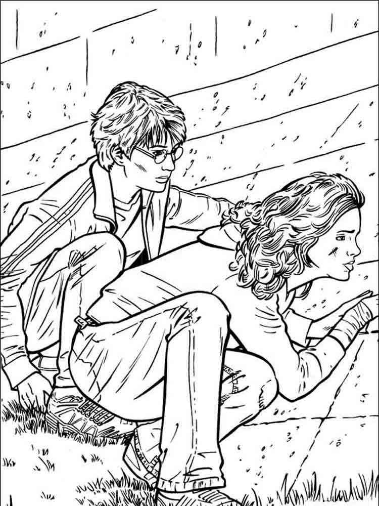 Harry Potter Coloring Pages for Adults 61