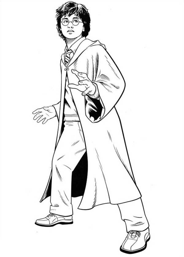 Harry Potter Coloring Pages for Adults 62