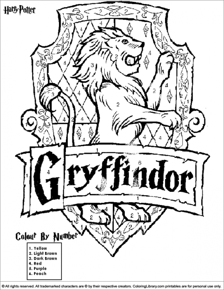 Harry Potter Coloring Pages for Adults 68