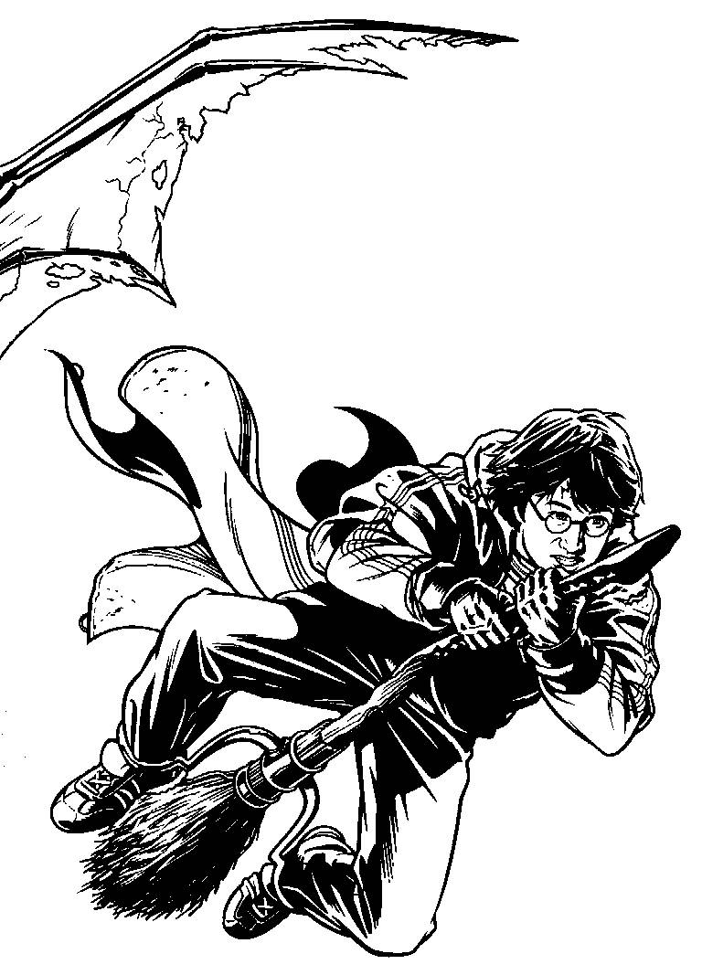 Harry Potter Coloring Pages for Adults 71