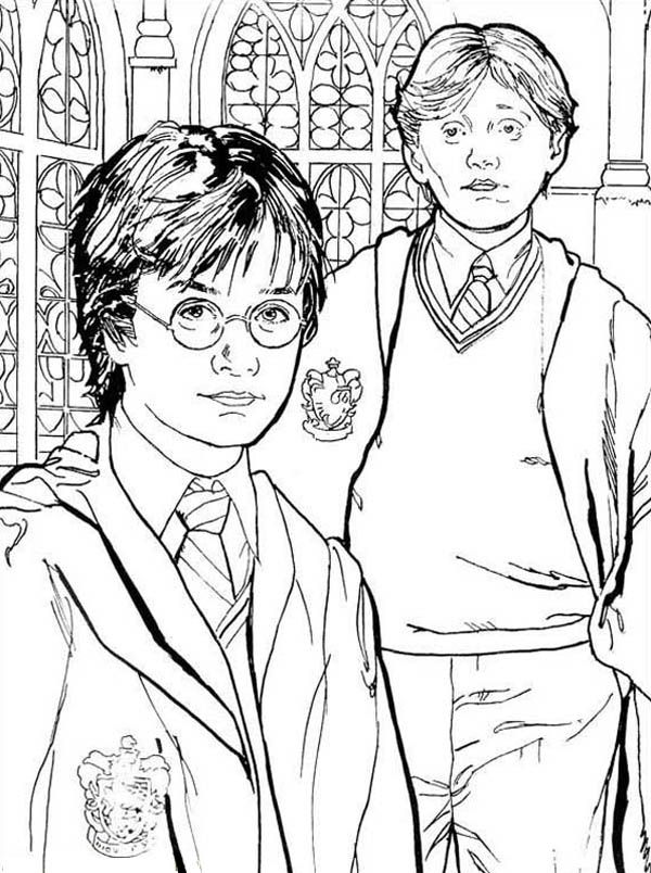 Harry Potter Coloring Pages for Adults 72