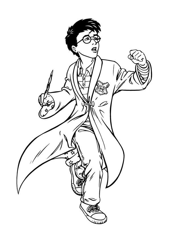 Harry Potter Coloring Pages for Adults 73