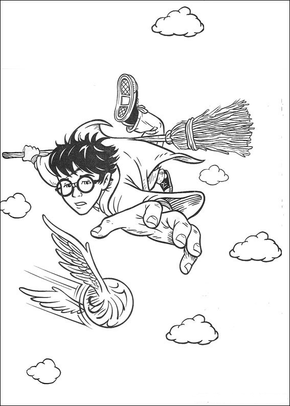 Harry Potter Coloring Pages for Adults 8