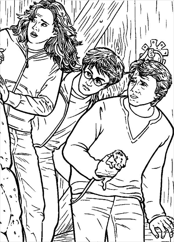 Harry Potter Coloring Pages for Adults 83