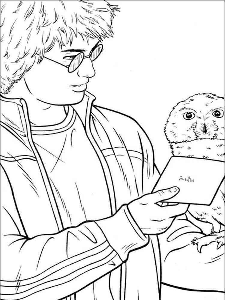 Harry Potter Coloring Pages for Adults 86