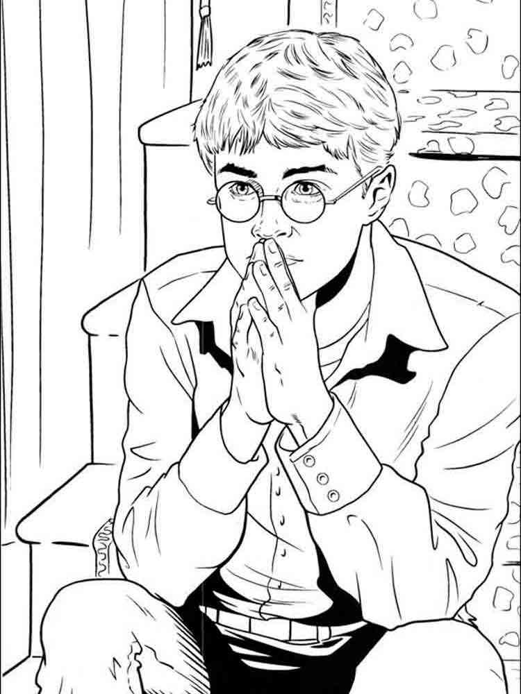 Harry Potter Coloring Pages for Adults 88