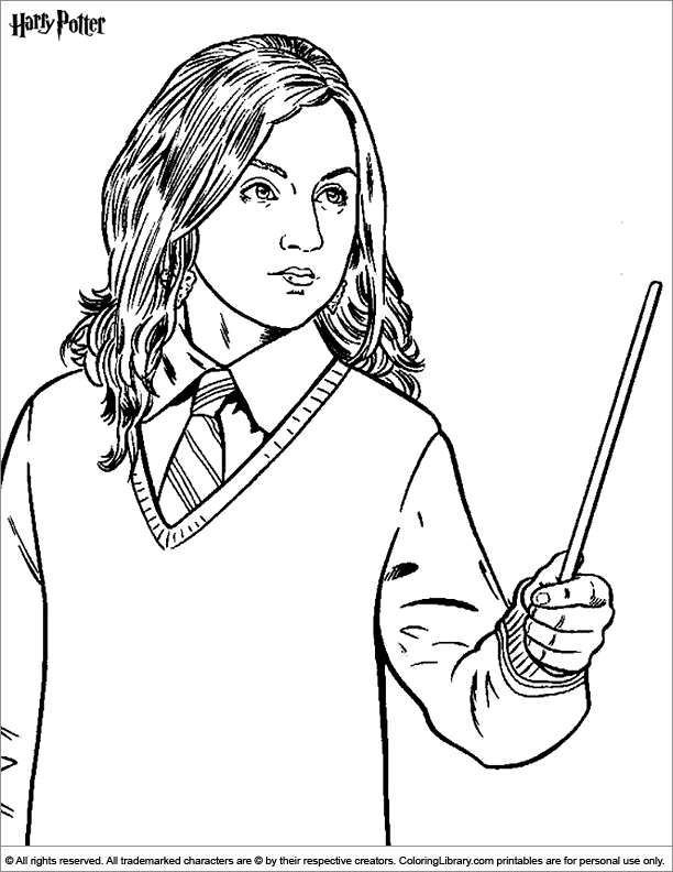 Harry Potter Coloring Pages for Adults 89