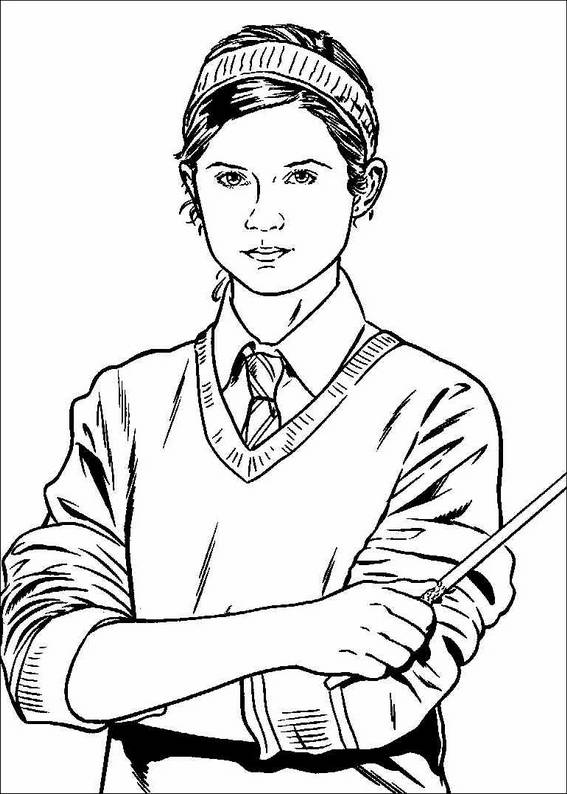 Harry Potter Coloring Pages for Adults 9