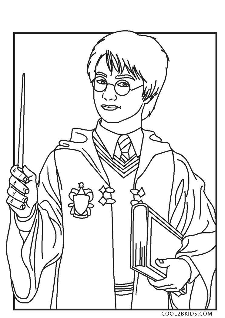 Harry Potter Coloring Pages for Adults 93