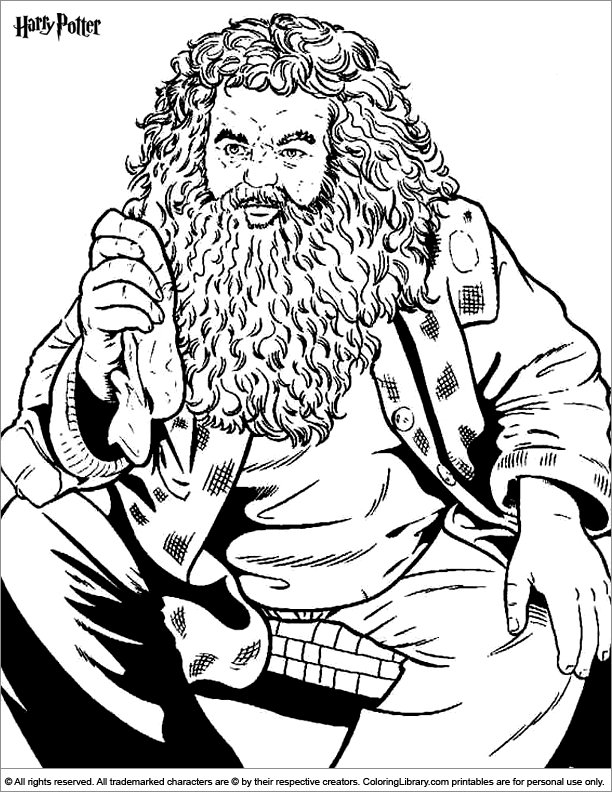 Harry Potter Coloring Pages for Adults 99