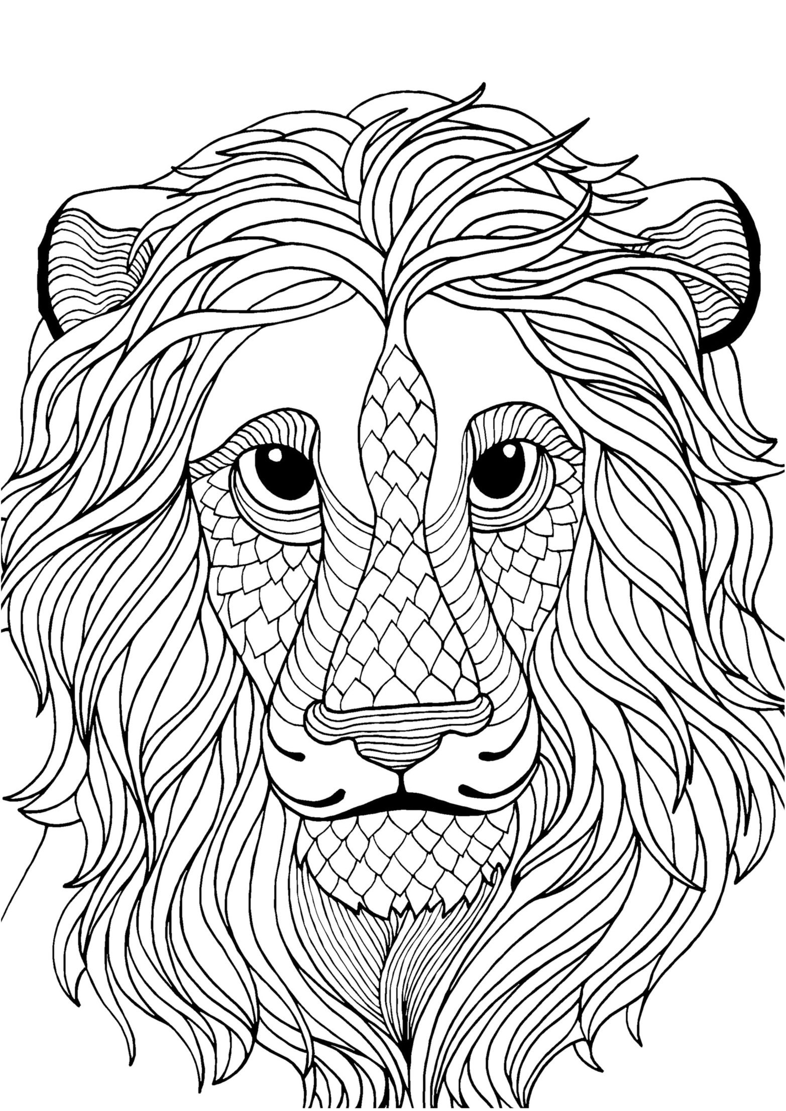 Lion King Coloring Pages Free Printable 103