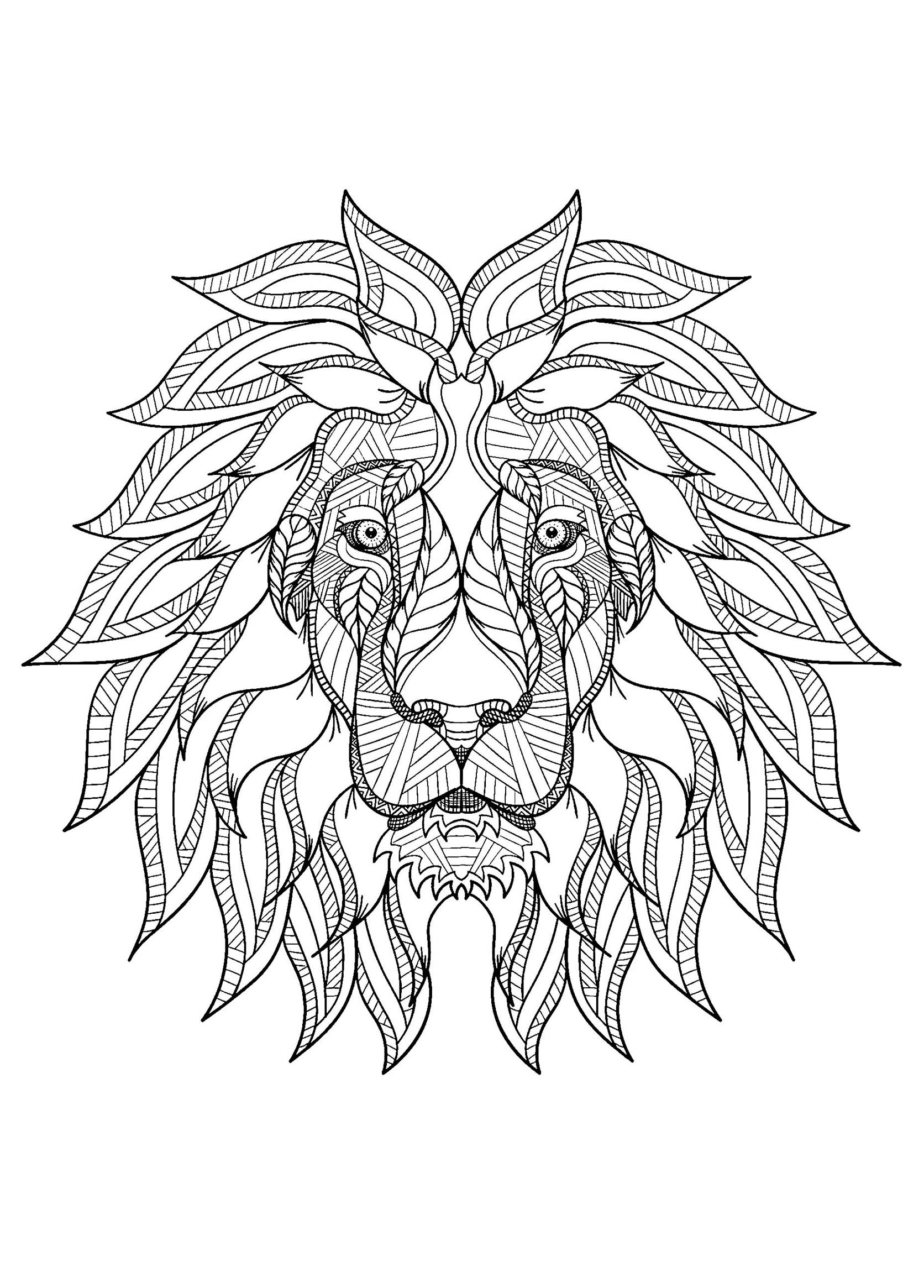 Lion King Coloring Pages Free Printable 15