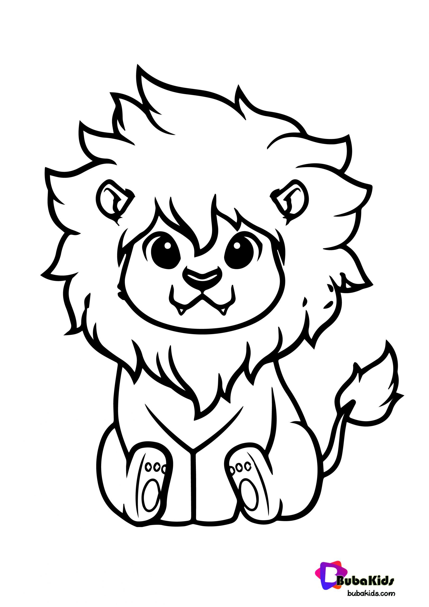 Lion King Coloring Pages Free Printable 17