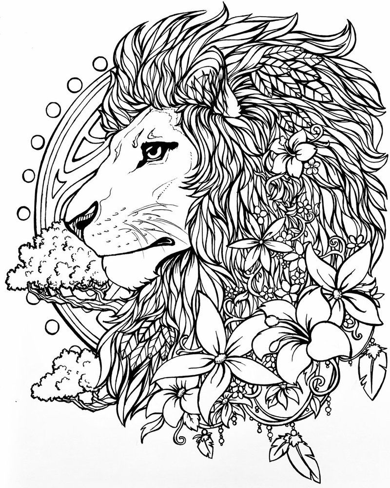 Lion King Coloring Pages Free Printable 18