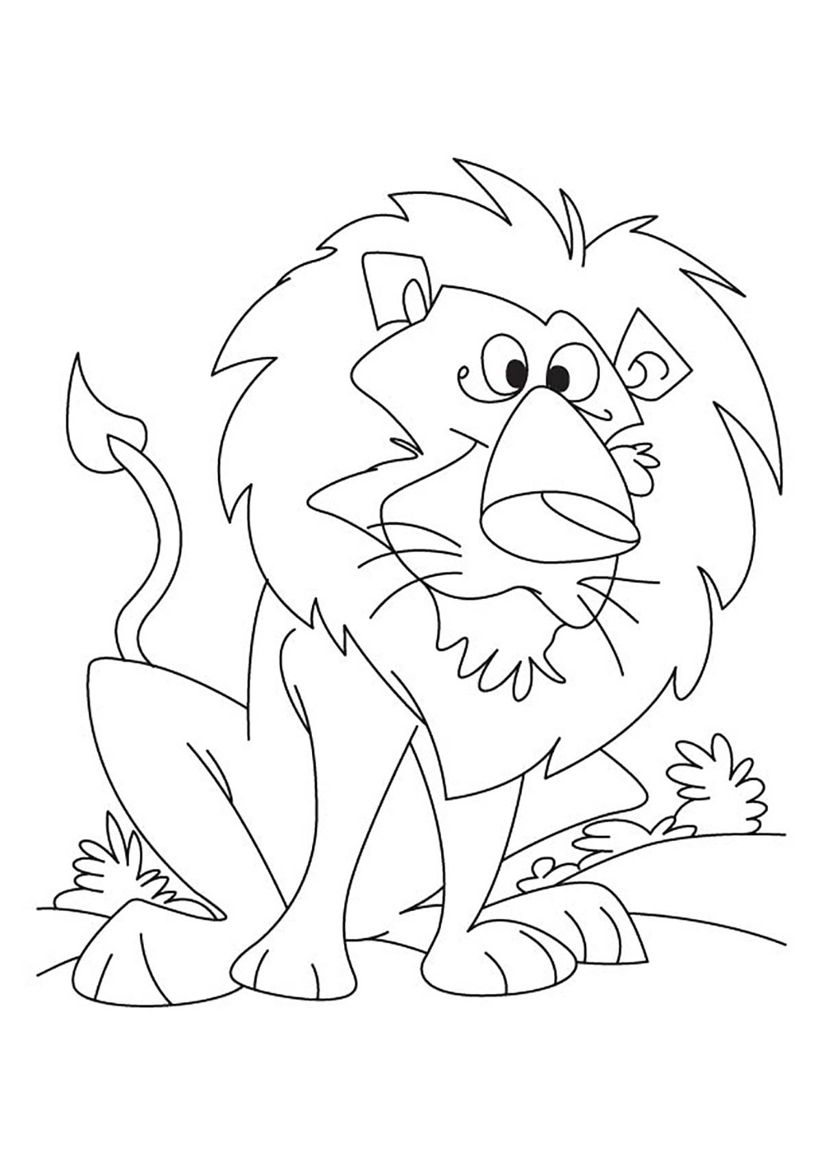 Lion King Coloring Pages Free Printable 23