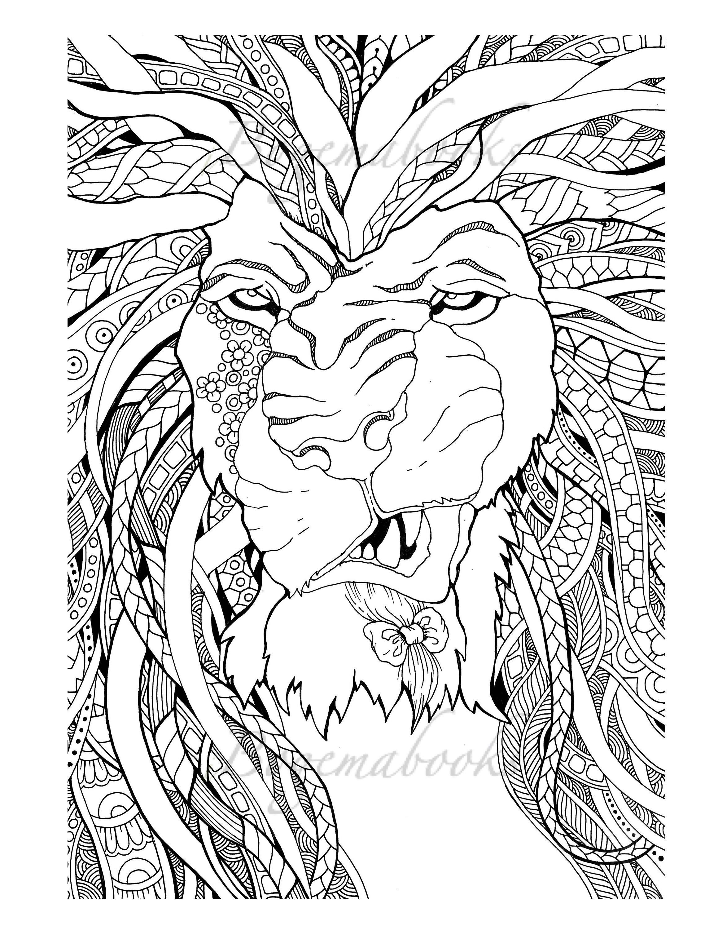 Lion King Coloring Pages Free Printable 27