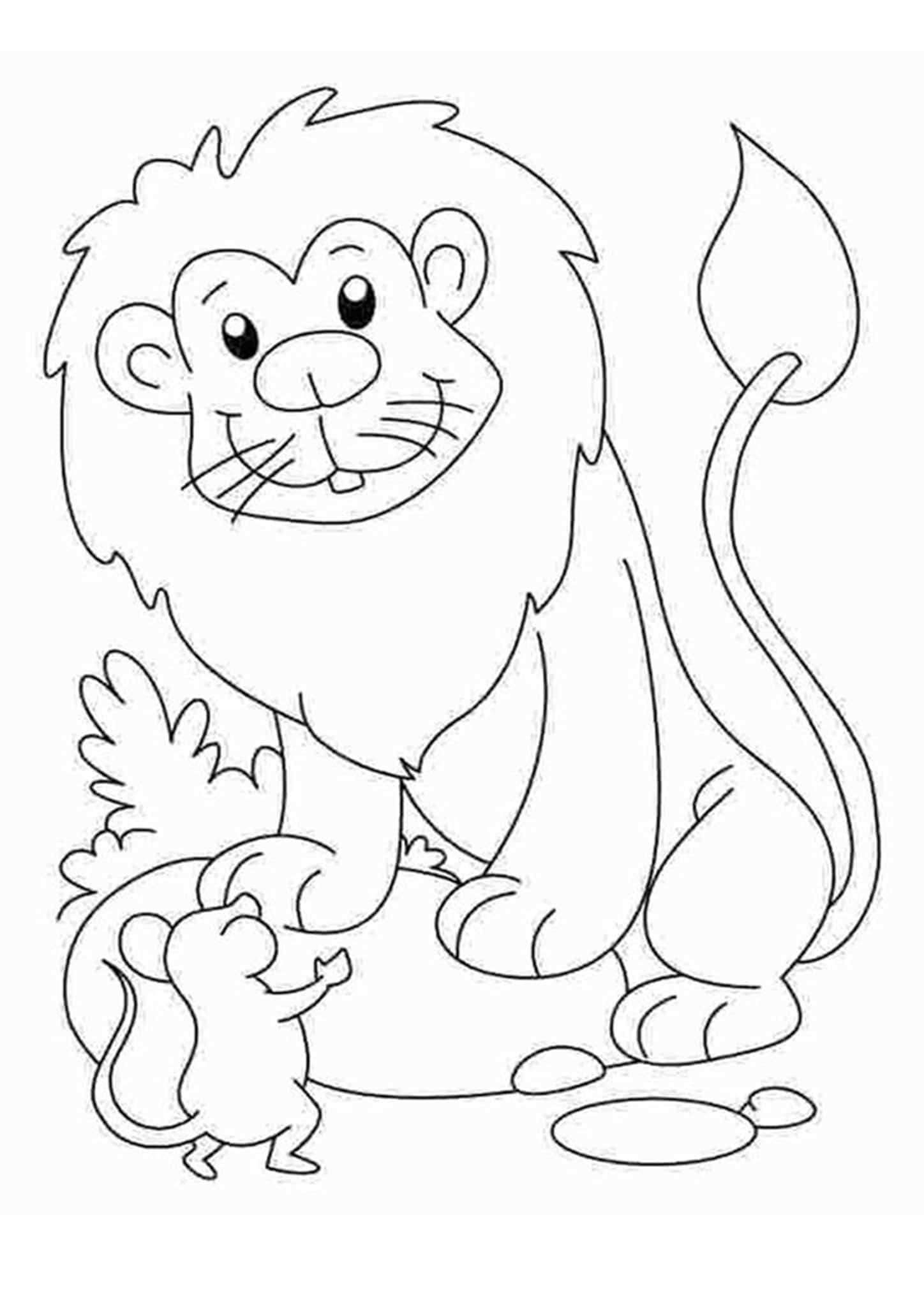 Lion King Coloring Pages Free Printable 3