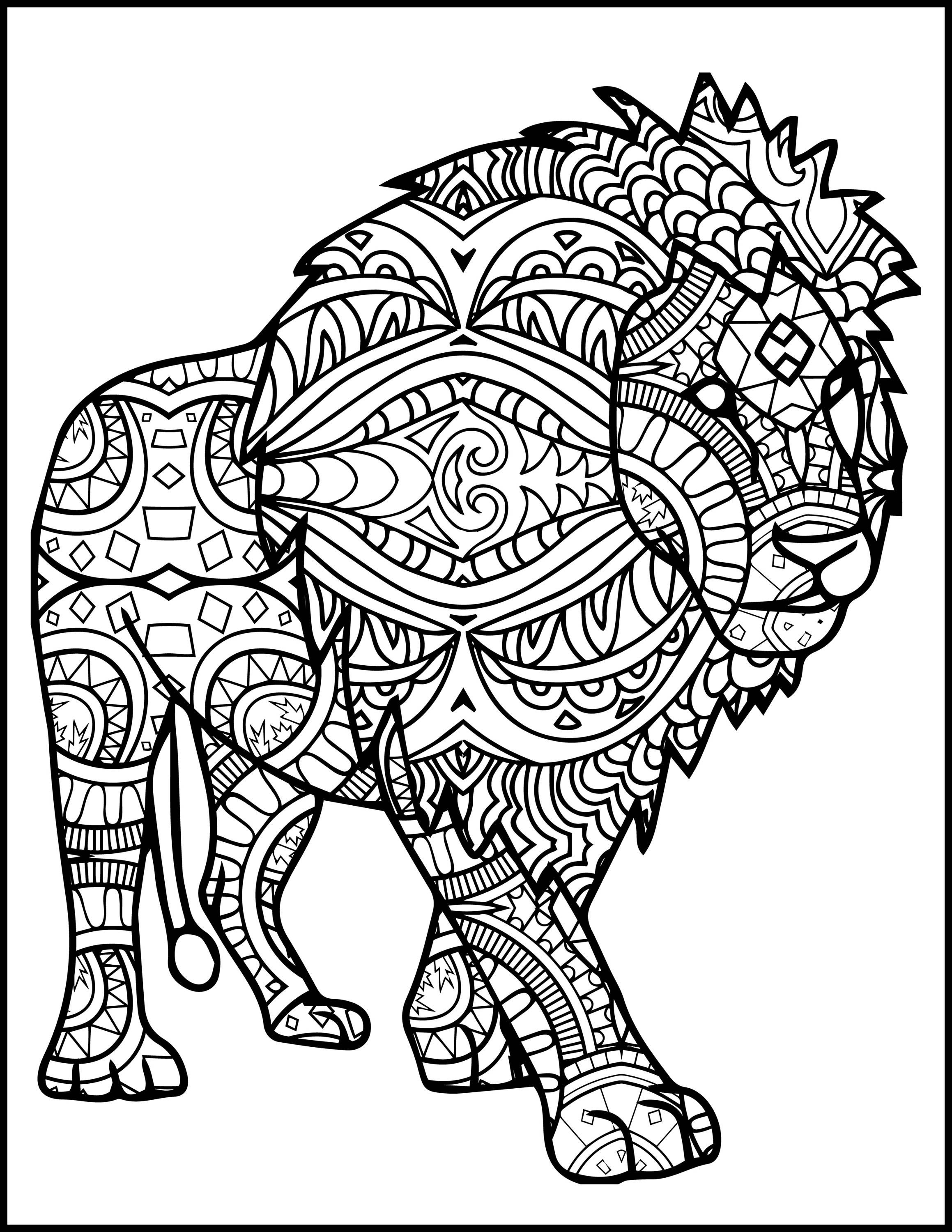 Lion King Coloring Pages Free Printable 35