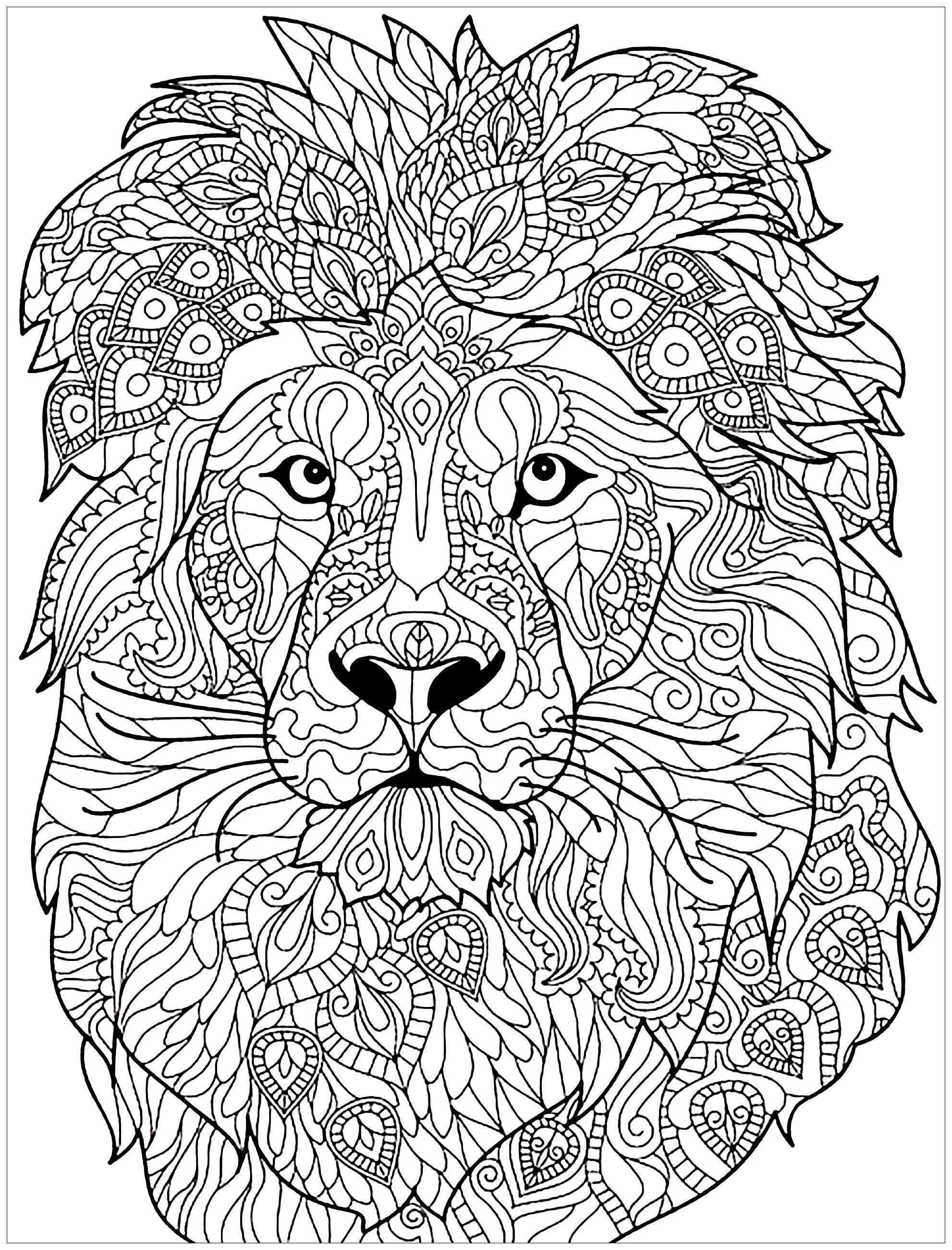 Lion King Coloring Pages Free Printable 37