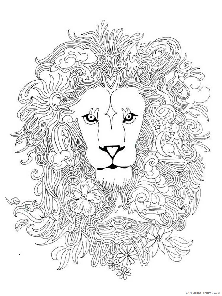 Lion King Coloring Pages Free Printable 39