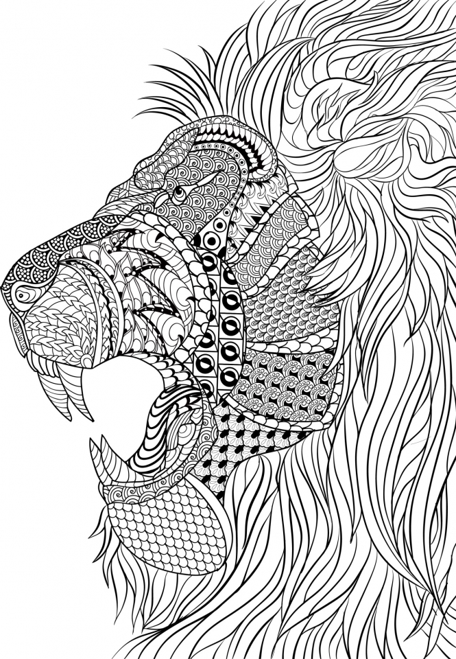 Lion King Coloring Pages Free Printable 4