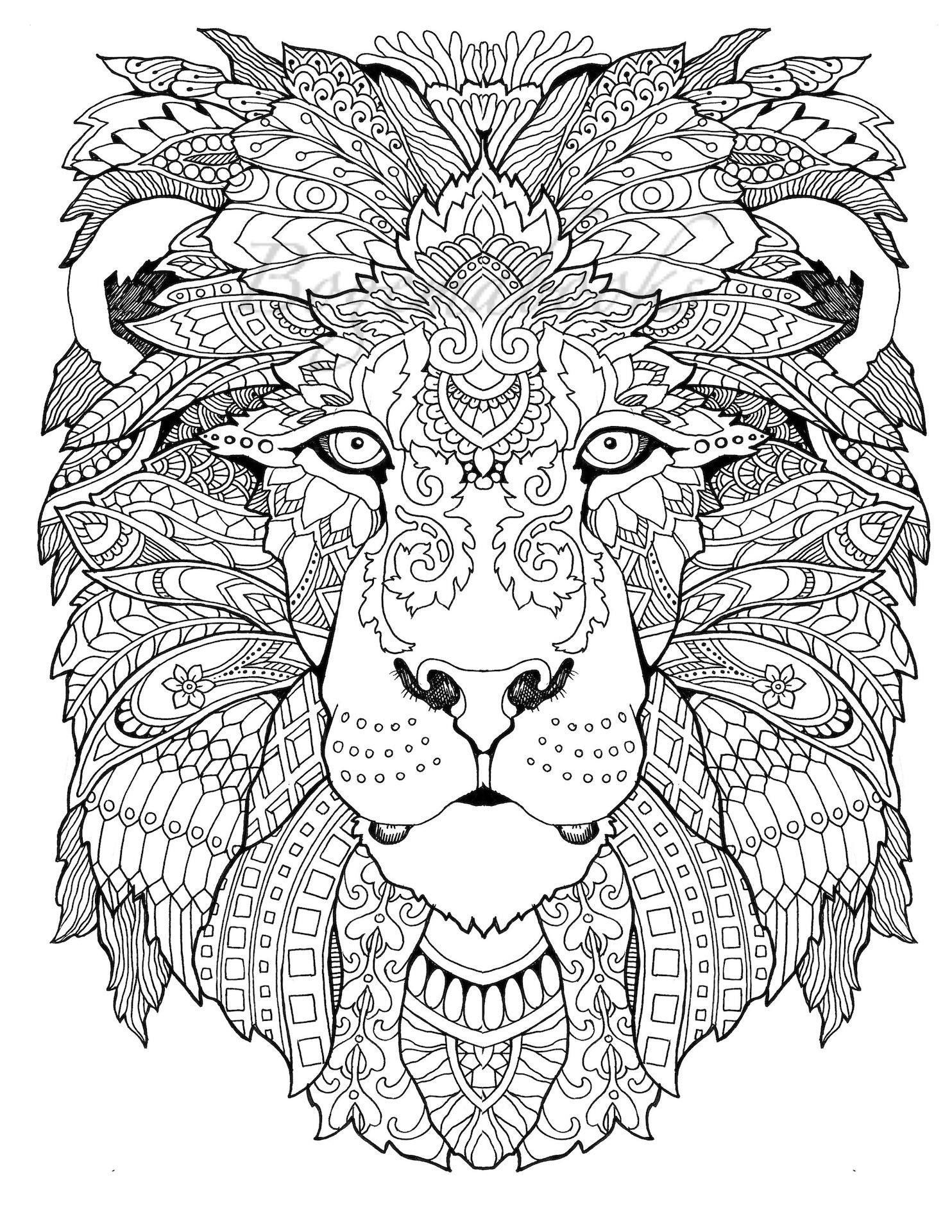 Lion King Coloring Pages Free Printable 41