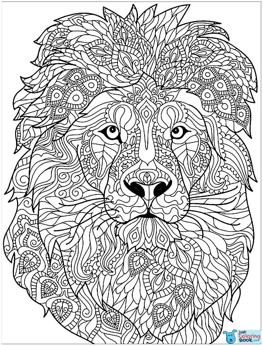 Lion King Coloring Pages Free Printable 49