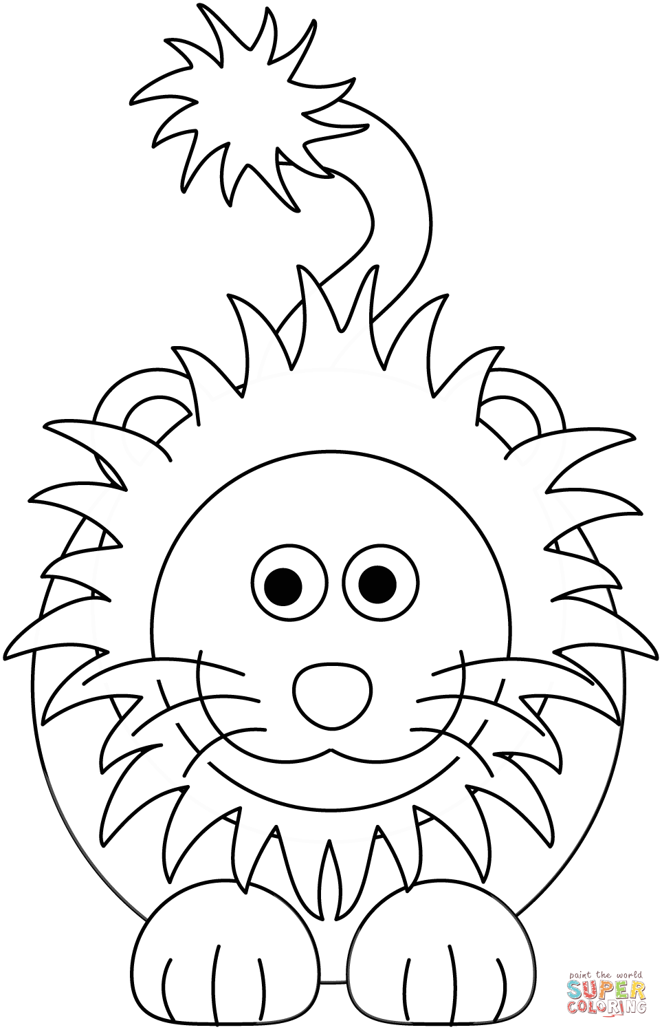 Lion King Coloring Pages Free Printable 64