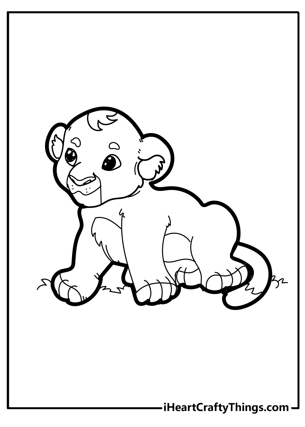 Lion King Coloring Pages Free Printable 75