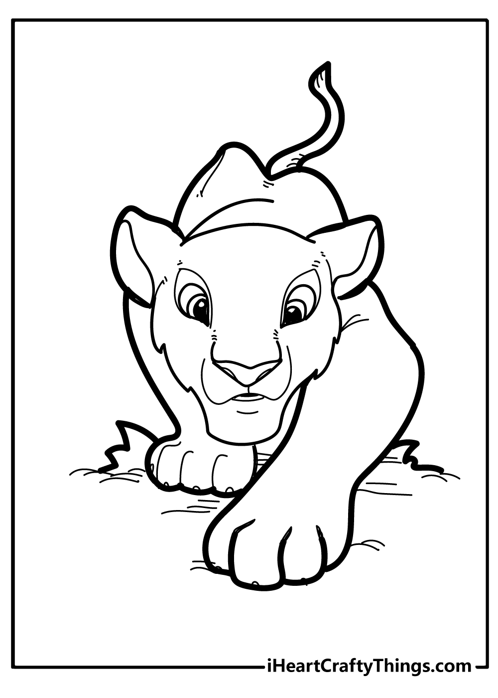 Lion King Coloring Pages Free Printable 81