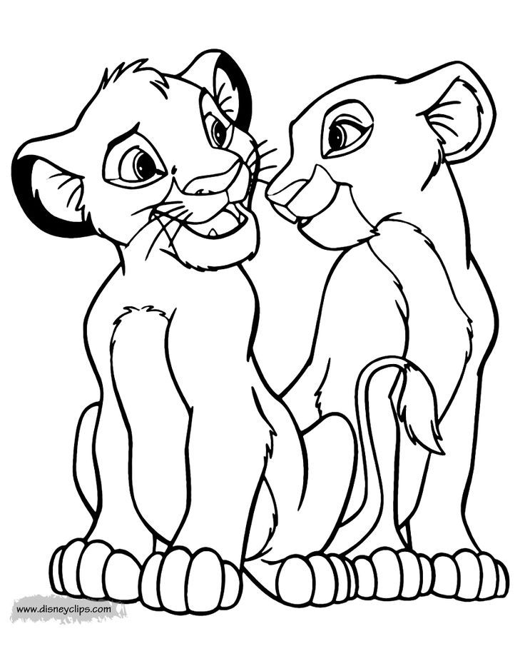 Lion King Coloring Pages Free Printable 82