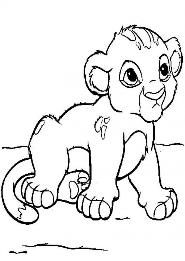 Lion King Coloring Pages Free Printable 85