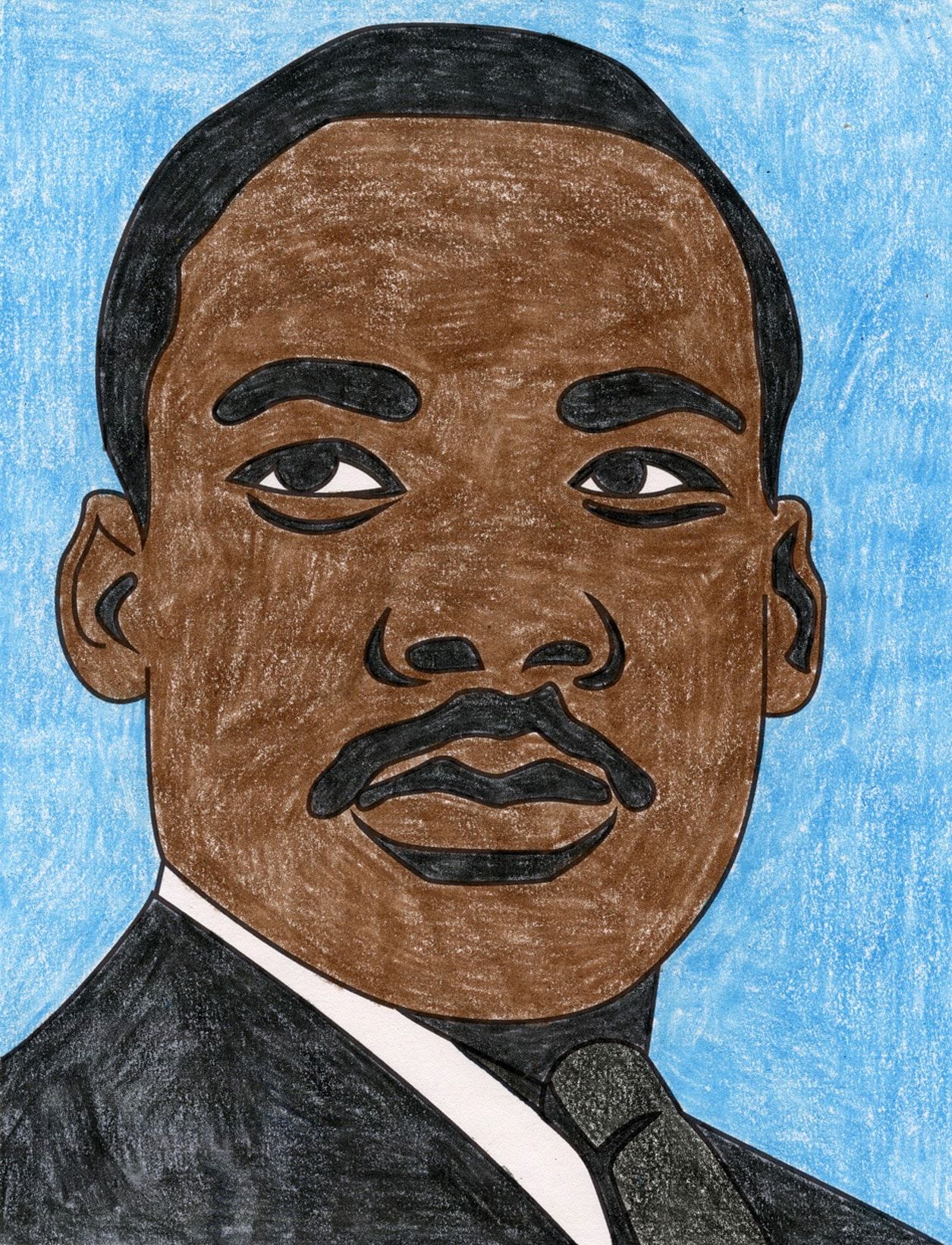 martin luther king coloring sheets