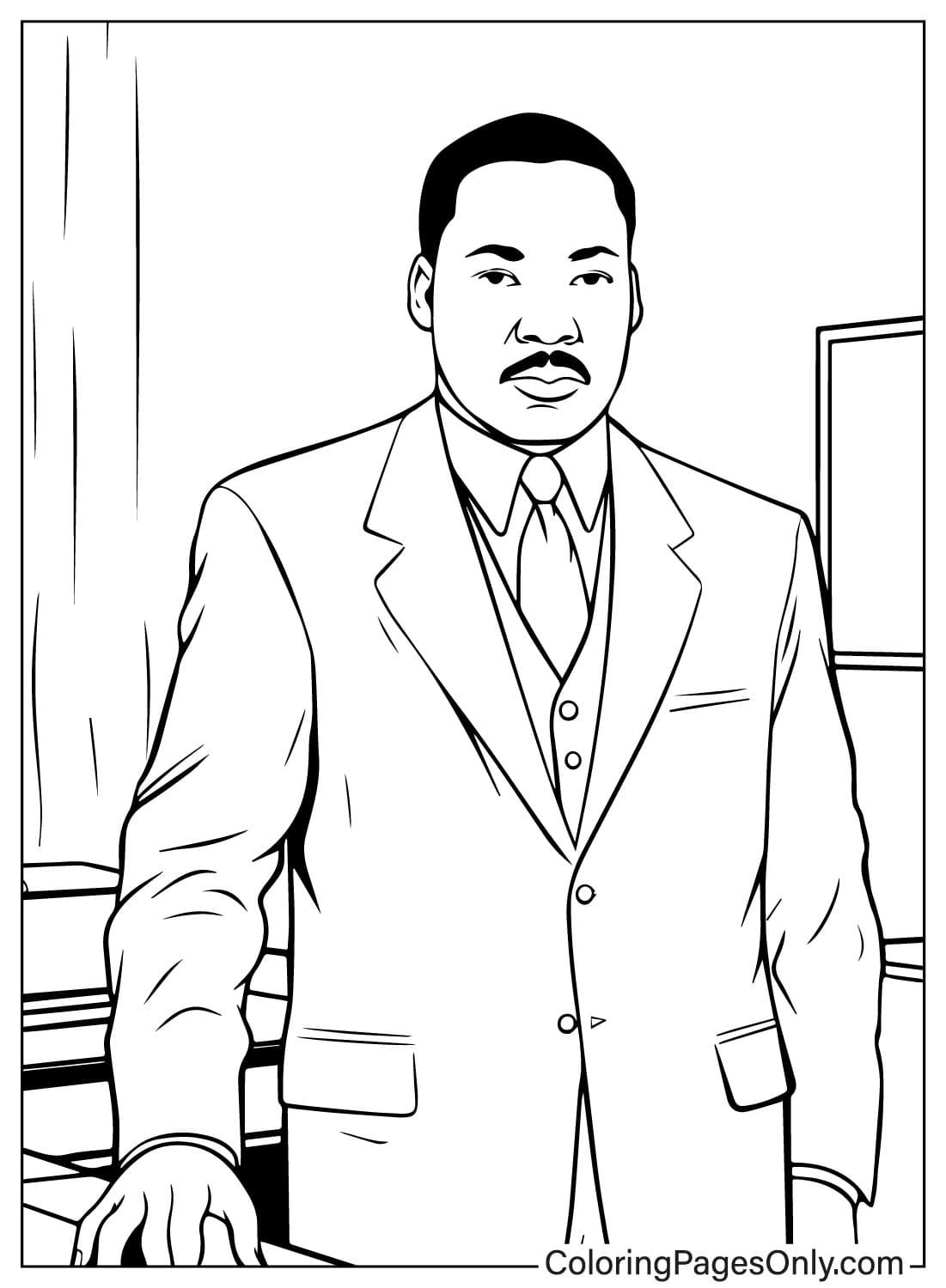 martin luther king jr color sheets