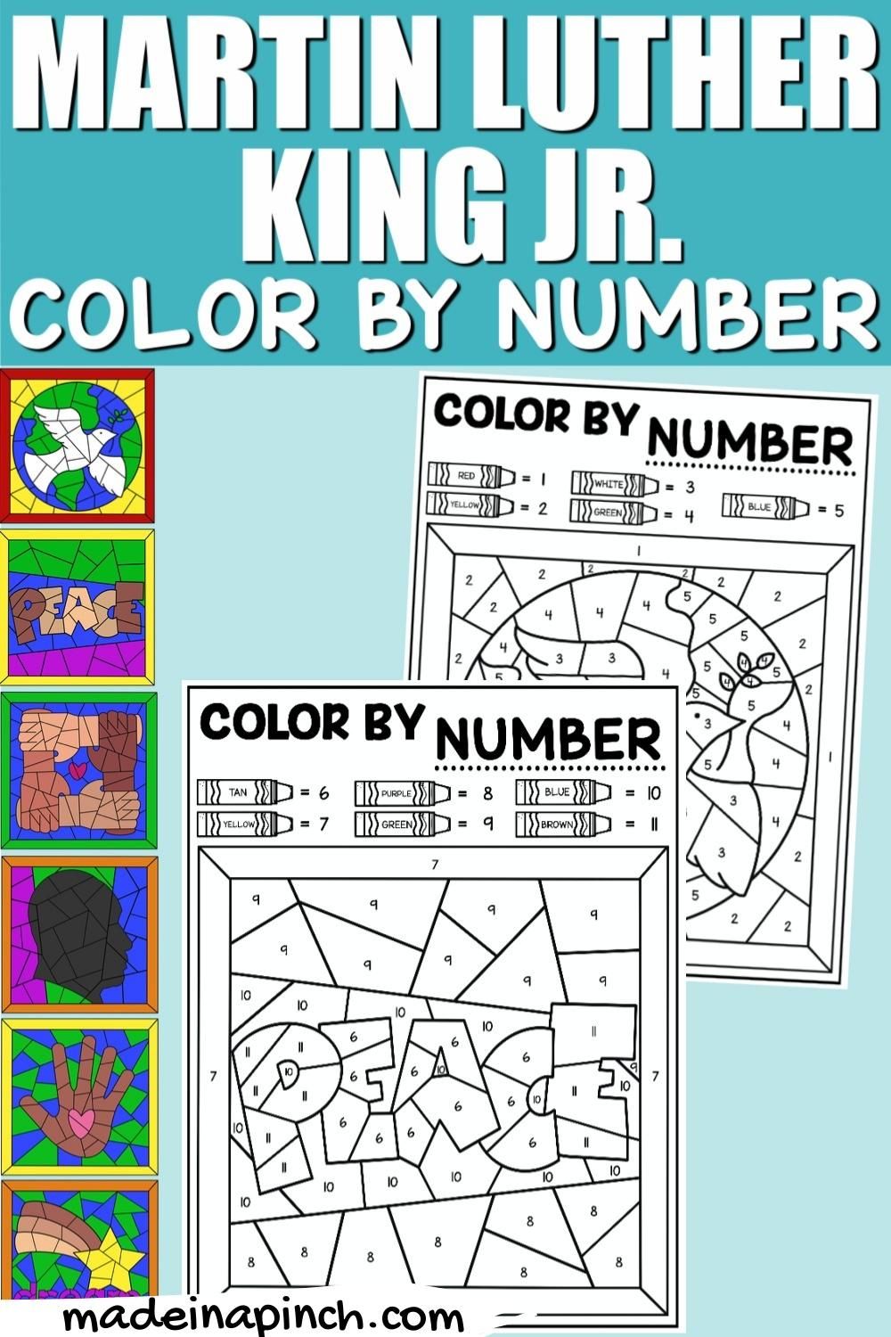 mlk day coloring pages