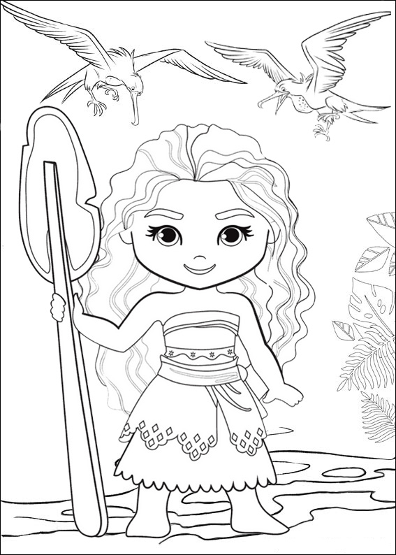 Moana Coloring Pages Free Printable 102