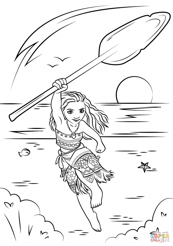 Moana Coloring Pages Free Printable 15