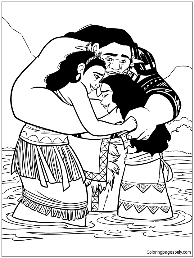 Moana Coloring Pages Free Printable 16