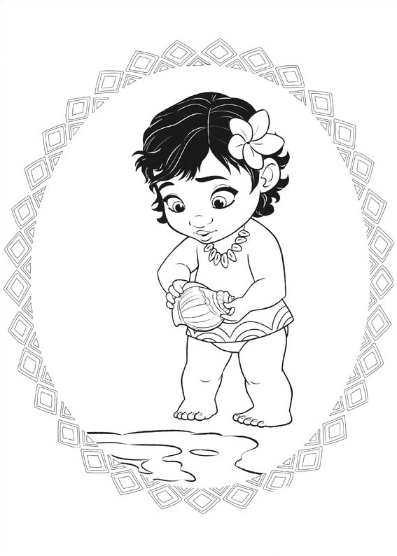 Moana Coloring Pages Free Printable 33