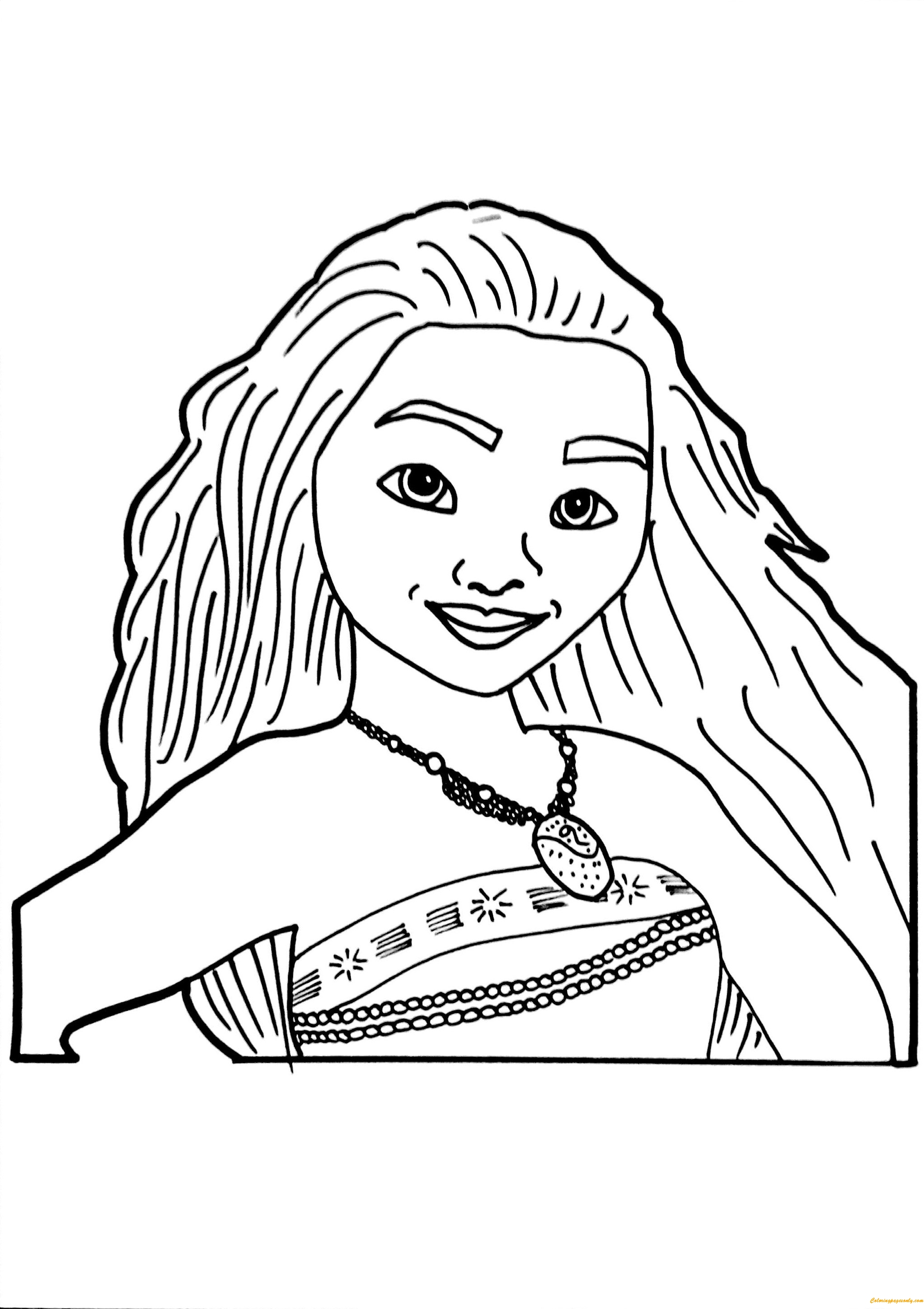 Moana Coloring Pages Free Printable 43