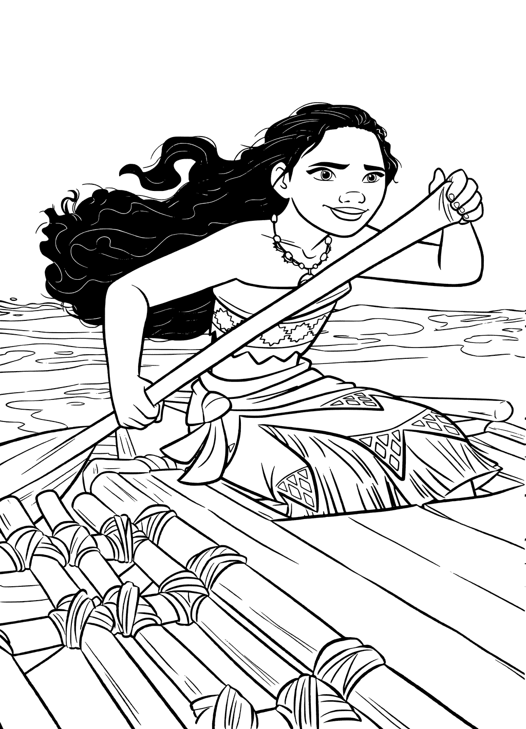 Moana Coloring Pages Free Printable 51