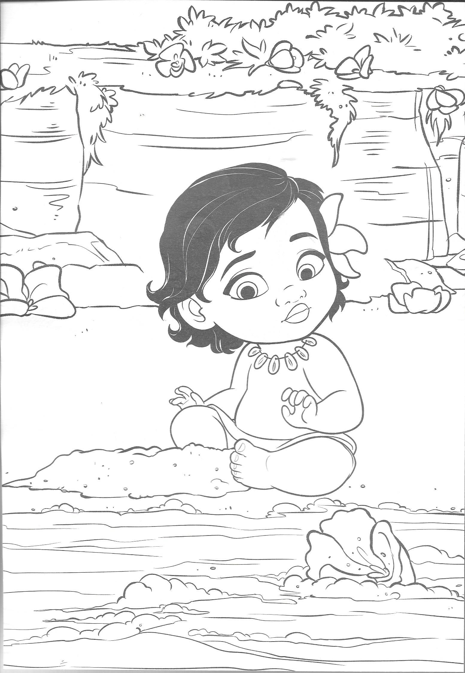 Moana Coloring Pages Free Printable 60