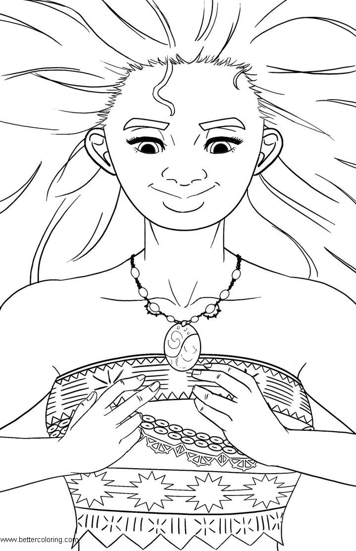 Moana Coloring Pages Free Printable 74