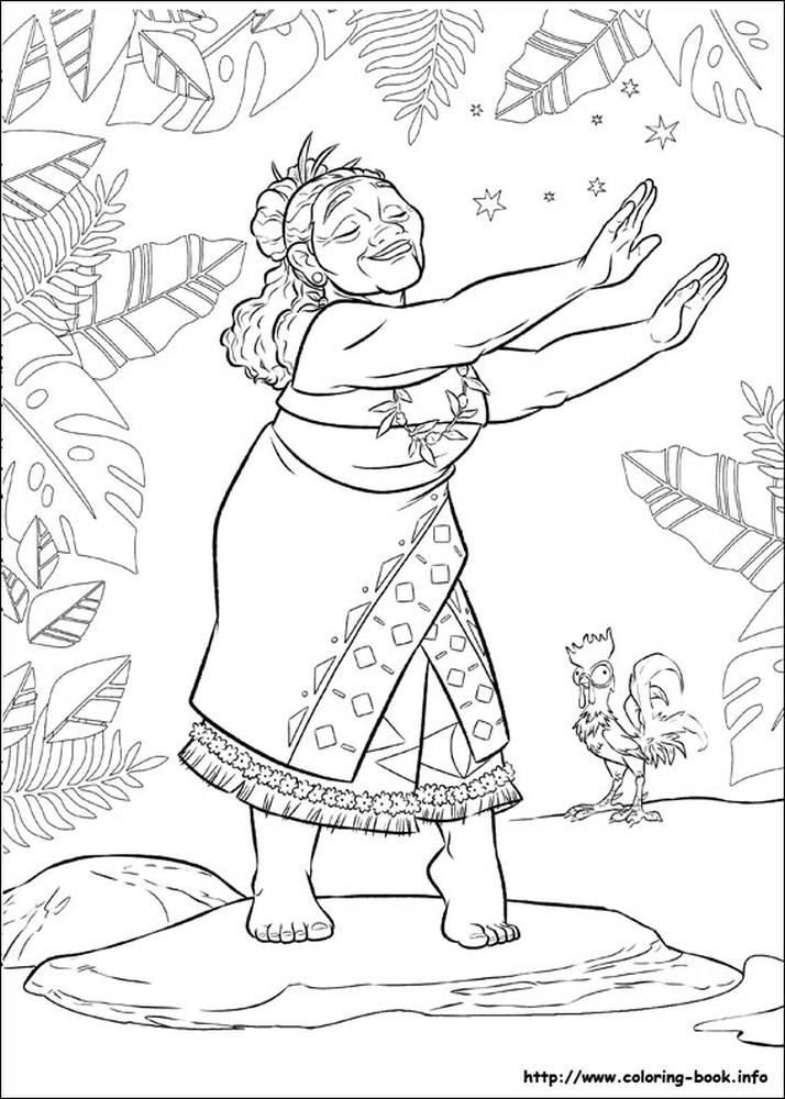 Moana Coloring Pages Free Printable 75