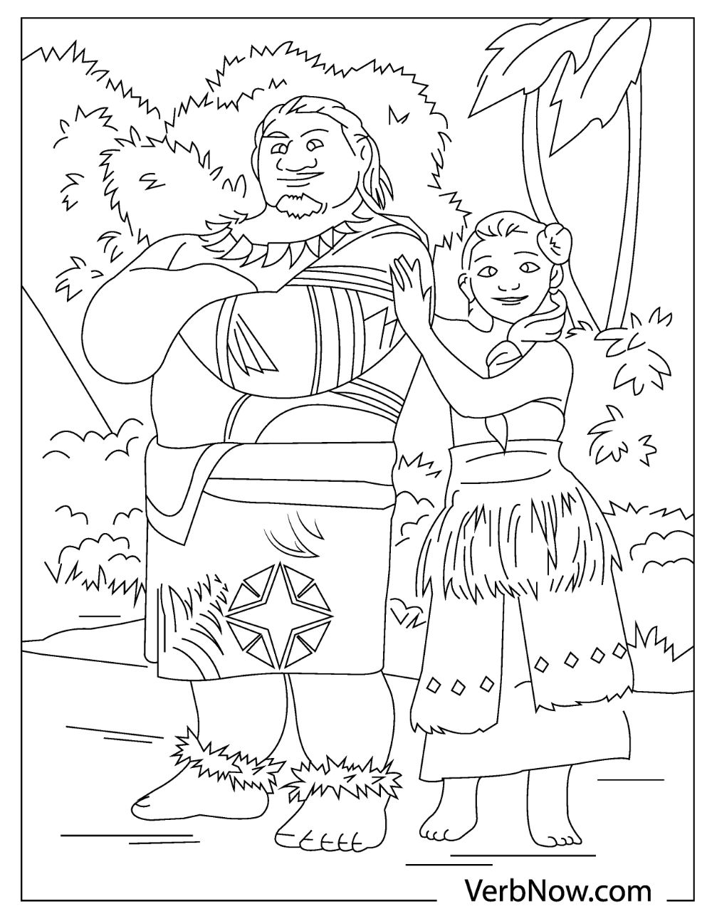 Moana Coloring Pages Free Printable 78