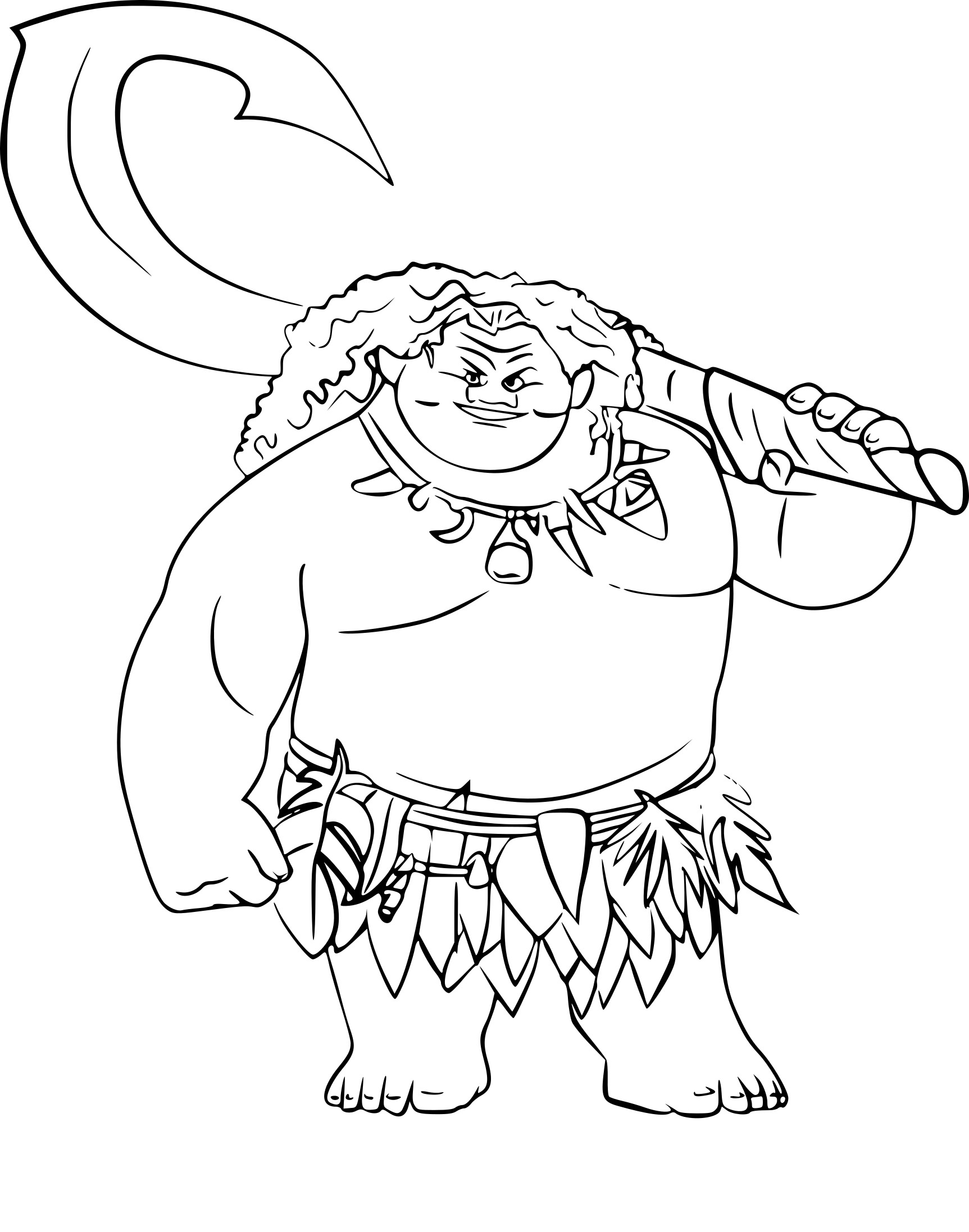 Moana Coloring Pages Free Printable 92