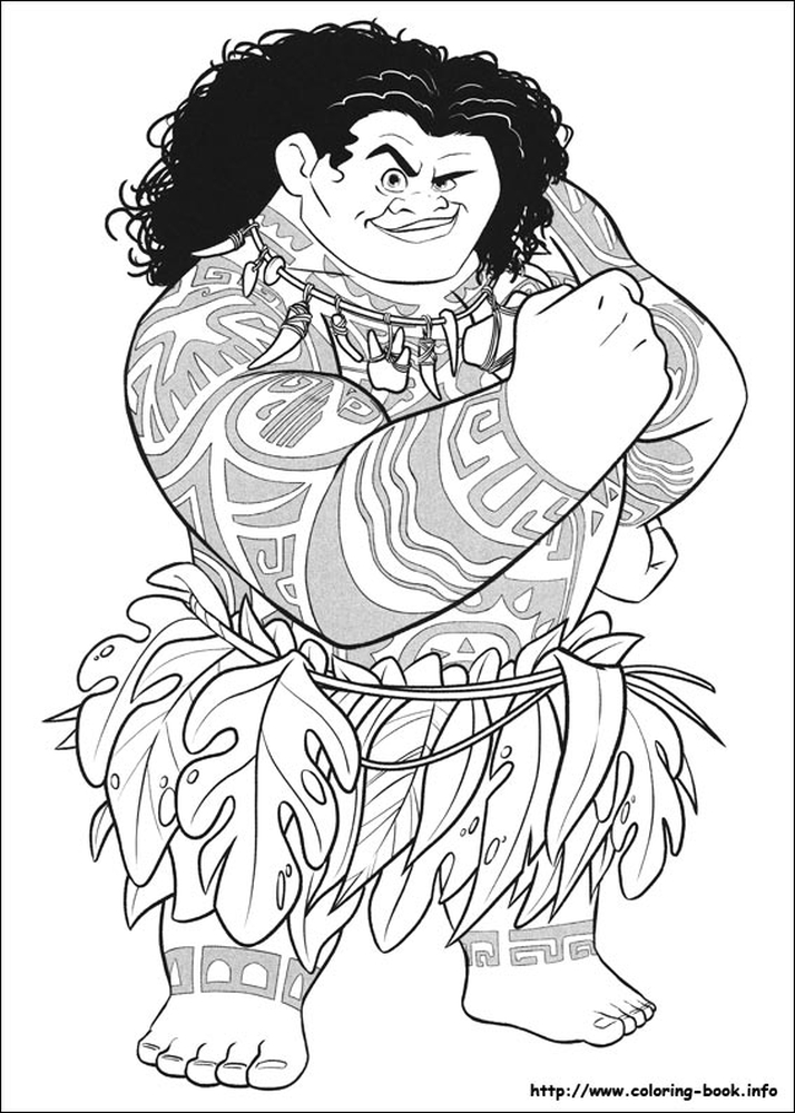 Moana Coloring Pages Free Printable 97