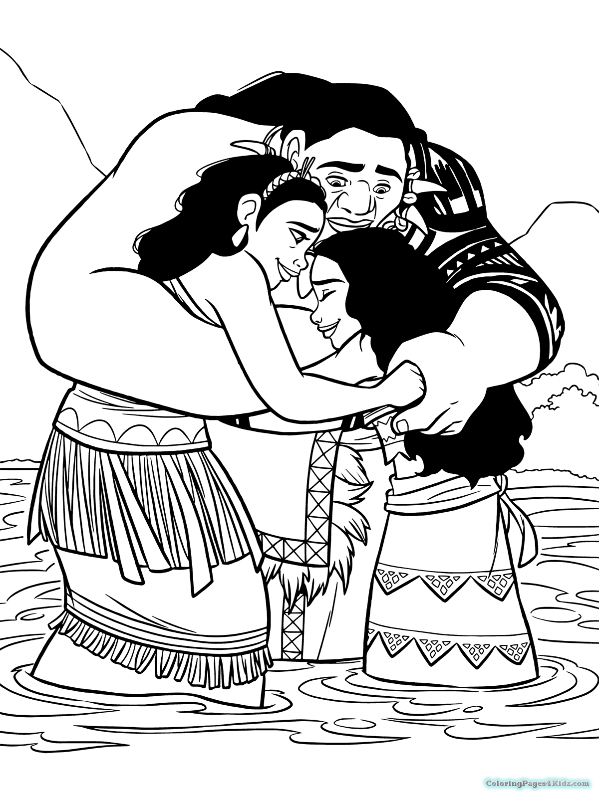 Moana Coloring Pages Free Printable 98