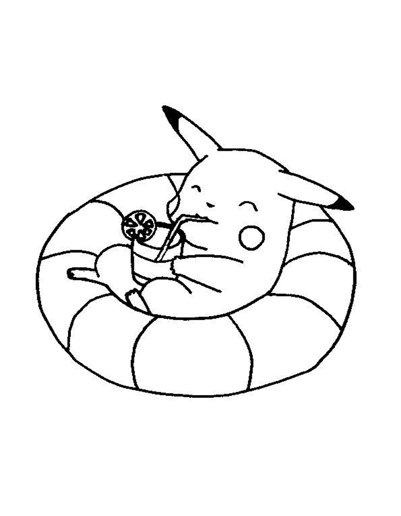 Pikachu Coloring Pages for Kids 103